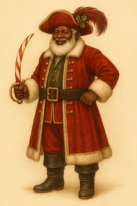 Image 2 of Santa Pirate Costume – Where Jolly Meets Jolly Roger