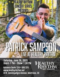 Image 1 of PATRICK SAMPSON :: LIVE AT HEALTHY RHYTHM