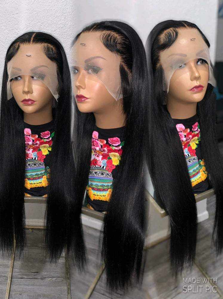 Image of 30 Inch HD Straight Lace Frontal Wig 