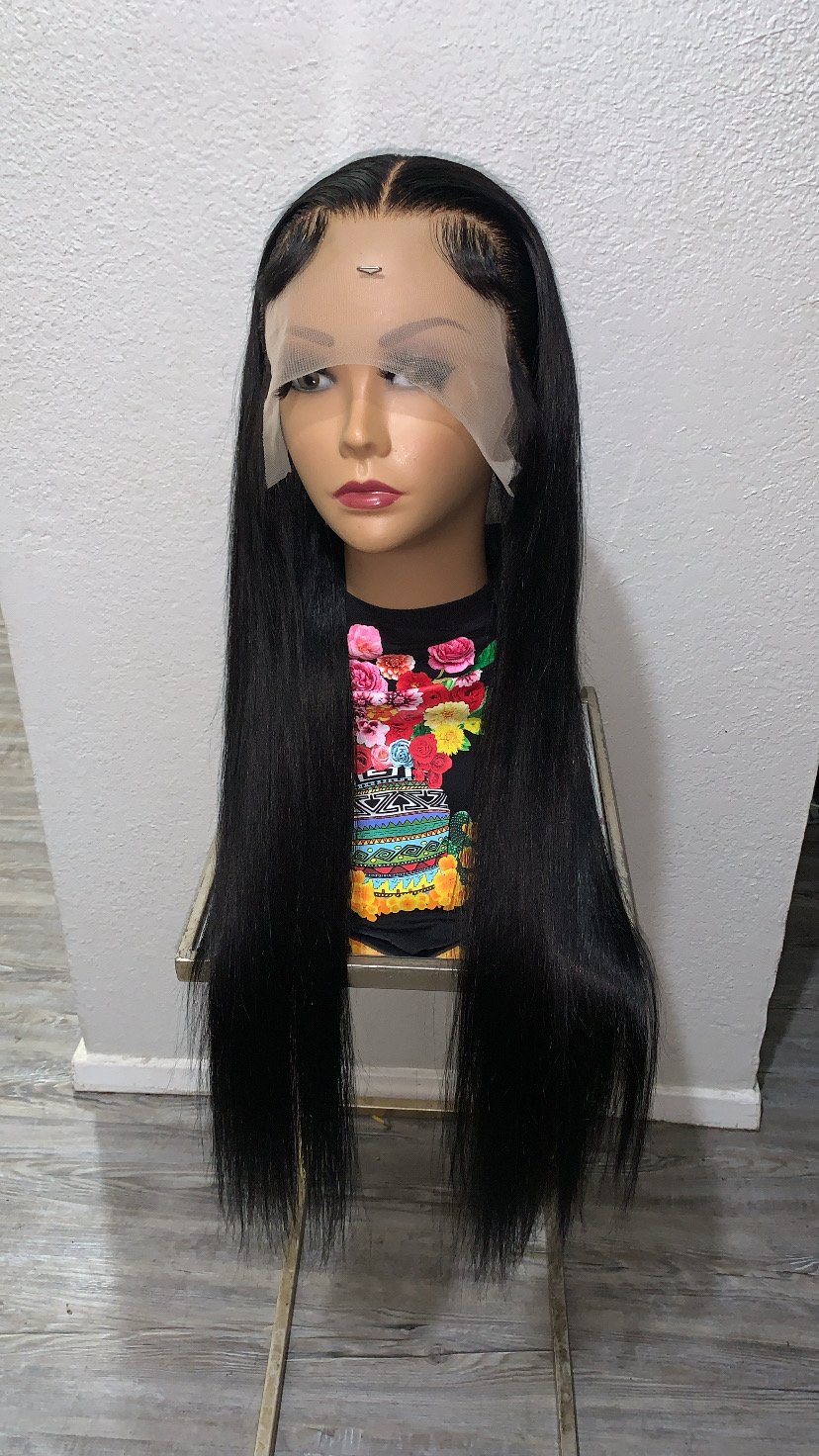 Image of 30 Inch HD Straight Lace Frontal Wig