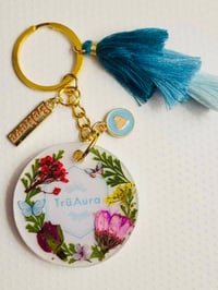 Image 1 of NFC Keychain, Custom Design Keychain, Custom Logo Scannable Keychain, Social media keychain,  key...