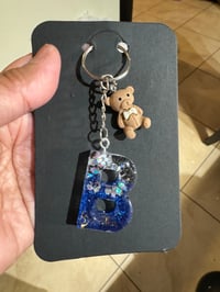 Image 3 of Custom Alphabet Keychains - Perfect Gifts for Your sport Team! Personalized Alphabet Keychains! T...