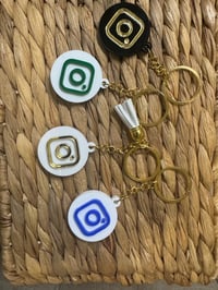 Image 4 of Social Media NFC Keychain Acrylic, Lasercut Keychain, NFC Tag Keychains, Digital Keychain