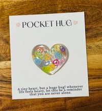 Image 4 of Pocket Hug, Pocket hug encouragement, pocket hug for love, anxiety gift, encouragement gift, keep...