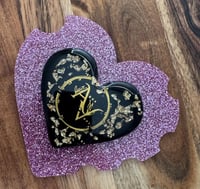 Image 3 of Personalized Acrylic Nailfie Disk for Manicure Photos and Nail Art Selfies