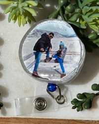 Image 4 of Photo keychain, family keychain, lovers keychain, memorial keychain, custom keychain