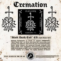 Image 3 of Cremation (CAN) - Black Death Cult (CD) [PRE ORDER]