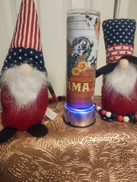 Image 3 of 20 oz Mom Tumbler with Heart - Sunflower-Stainless Steel Insulated Cup-Perfect Gift for Mother's Day