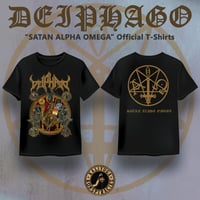 Image 1 of DEIPHAGO (PH) Satan Alpha Omega T-Shirts 