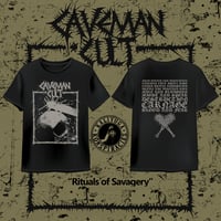 Image 1 of Caveman Cult (USA) - Rituals of Savagery T-Shirts