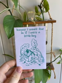 Image 1 of houses i would live in if i were a little bug zine