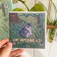 Image 3 of cat artzine bundle! includes four cat-themed zines :-)