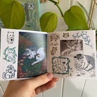 Image 2 of cat artzine #3!