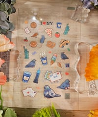 Image 1 of [Original] Love Letter to NYC Sticker Sheet