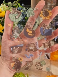 Image 2 of [Original] Zongzi The Cat Sticker Sheet