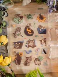 Image 1 of [Original] Zongzi The Cat Sticker Sheet