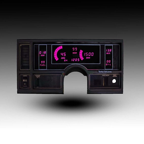 Image of 1984-87 PINK  Buick Regal Digital Dash