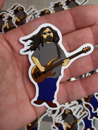 Image 3 of Dave Schools Widespread Panic Cartoon Stickers
