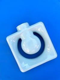 Image 3 of Vase SQUARE - BABY BLUE