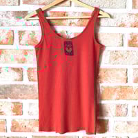 Image 2 of Heartache Unicorn Tank Top in Rusty Orange M
