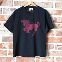 Image 1 of Heartache Unicorn T-Shirt In Black L