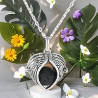 Image 2 of Wings of Love Diffuser Necklace 