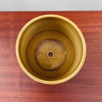 Image 2 of Arabia Finland Kerä Small Brown Plant Pot