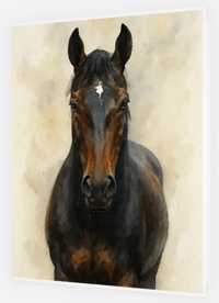 Image 1 of Horse (cards & envelopes) min order 50 cards
