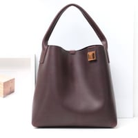 Image 1 of Midi Bucket in deep plum