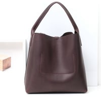 Image 3 of Midi Bucket in deep plum