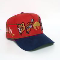Image 2 of RED & NAVY BLUE 