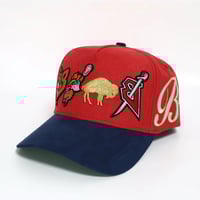 Image 3 of RED & NAVY BLUE 