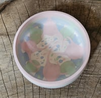 Image 3 of Medium bowl, pastel blue mixed