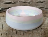 Image 2 of Medium bowl, pastel blue mixed