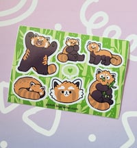 Image 1 of Red Pandas - Stickersheet