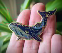 Image 1 of Humpback Whale - hard enamel pin