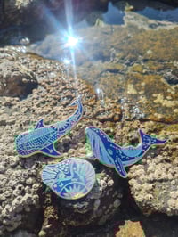 Image 3 of Humpback Whale - hard enamel pin