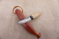 Image 2 of Puukko Traditional Hand forged laminated steel  Scandinavian hunter 