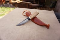 Image 4 of Puukko Traditional Hand forged laminated steel  Scandinavian hunter 