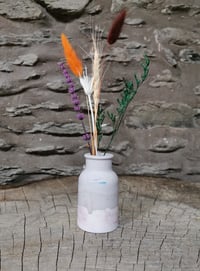 Image 1 of Mountain grey and pastle pink vase