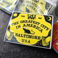 Greatest City sticker (4x3)