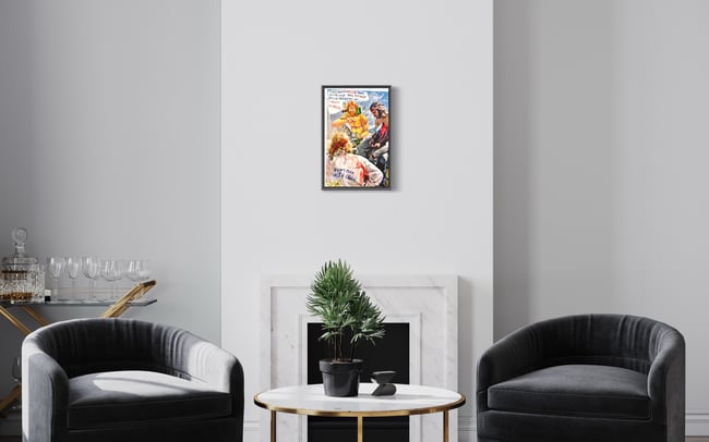 Chuck Norris-Original Painting 