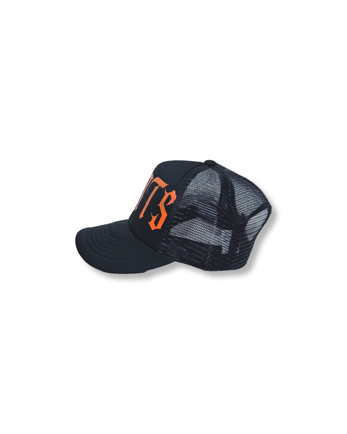 Image of SAINTS Trucker-Black/Orange