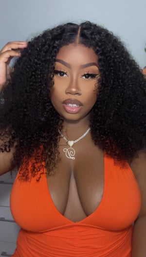 Image of 8x5 Curly Lace Closure in 20”