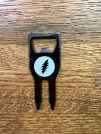 Image 1 of Grateful Dead Golf - 5 in 1 Divot Tool - Deadhead Divot Tool - Golf Gift - Lightning Bolt