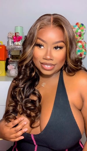 Image of Chocolate 7x5 Body Wave Lace Closure Wig in 24” 
