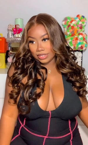 Image of Chocolate 7x5 Body Wave Lace Closure Wig in 24” 