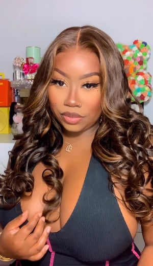 Image of Chocolate 7x5 Body Wave Lace Closure Wig in 24” 
