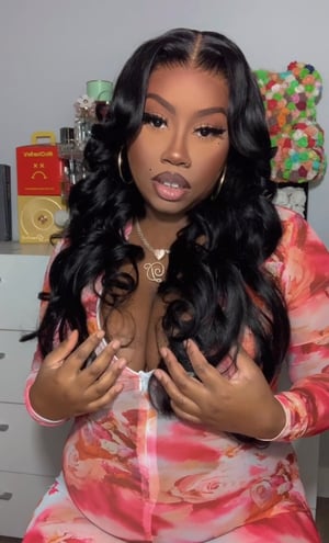 Image of Black 7x5 Body Wave Lace Closure Wig in 24”