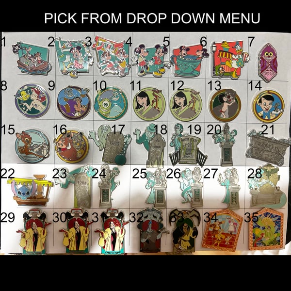Image of Assorted Mystery Pins 3